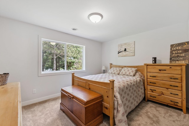 13725 Maxwell Rd, Chisago Lake Twp, MN 55013 - bedroom with light carpet and baseboards