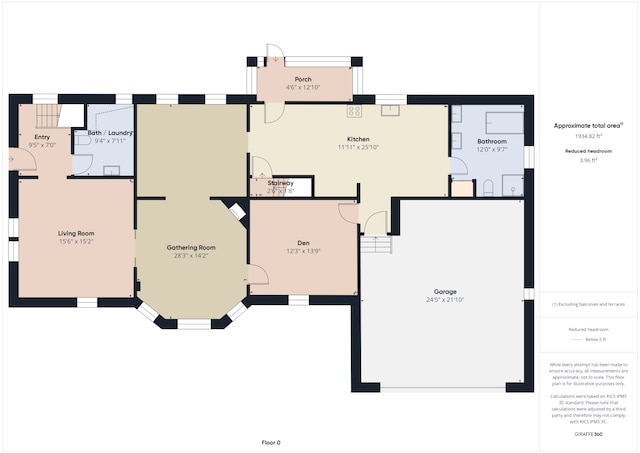 905 3rd Ave SW, Pine City, MN 55063 - view of home floor plan