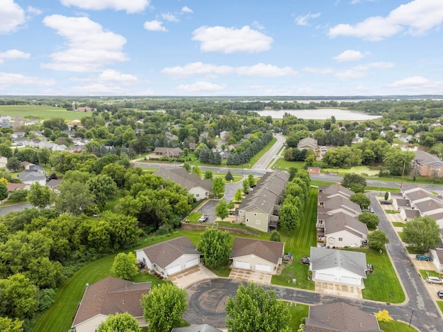 1110 Lilac Ct, Waconia, MN 55387 - aerial perspective of suburban area featuring a nearby body of water and a tree filled landscape