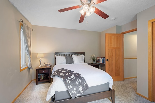 8772 Benson Way Unit 81, Inver Grove Heights, MN 55076 - bedroom featuring light colored carpet, multiple windows, and a ceiling fan