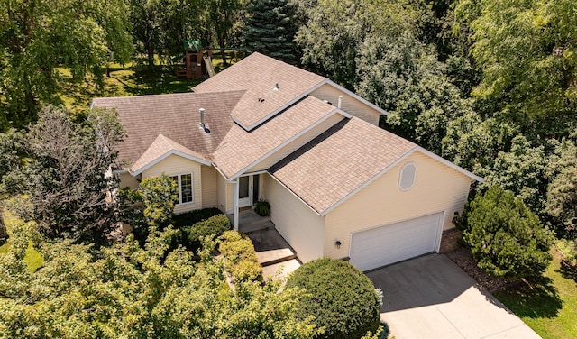 816 Bristol Ln NE, Rochester, MN 55906 - view from above of property