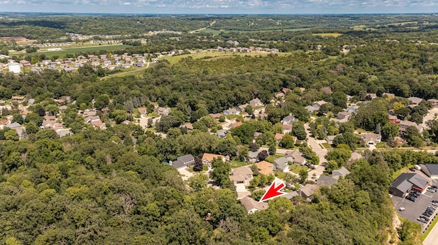816 Bristol Ln NE, Rochester, MN 55906 - drone / aerial view of a heavily wooded area