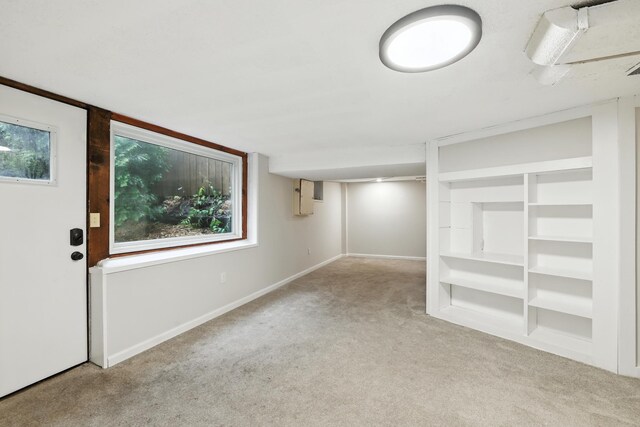 188 Cleveland Ave S, Saint Paul, MN 55105 - below grade area featuring carpet and baseboards