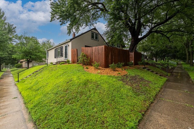 188 Cleveland Ave S, Saint Paul, MN 55105 - view of side of home with stucco siding