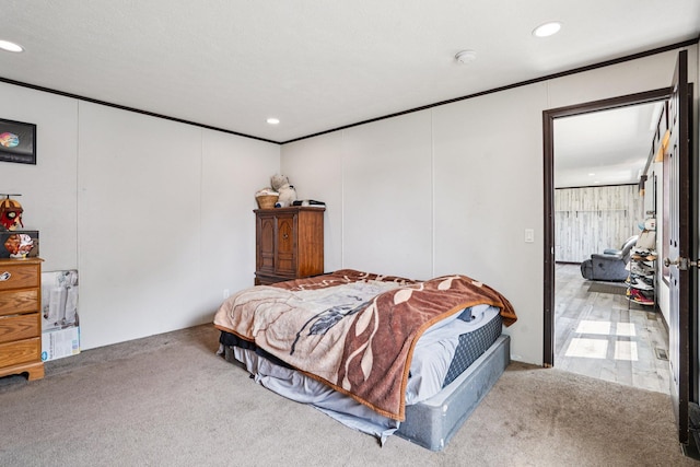 217 Mayfair Rd, Vadnais Heights, MN 55127 - carpeted bedroom with recessed lighting