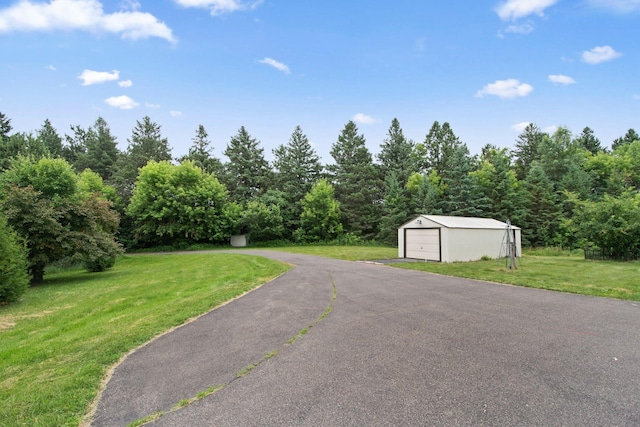 20170 Oxboro Ln N, Scandia, MN 55047 - view of asphalt road with a forest view