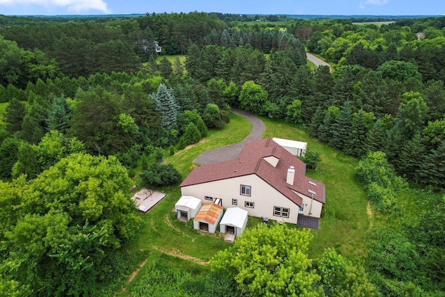 20170 Oxboro Ln N, Scandia, MN 55047 - aerial view of property and surrounding area with a forest