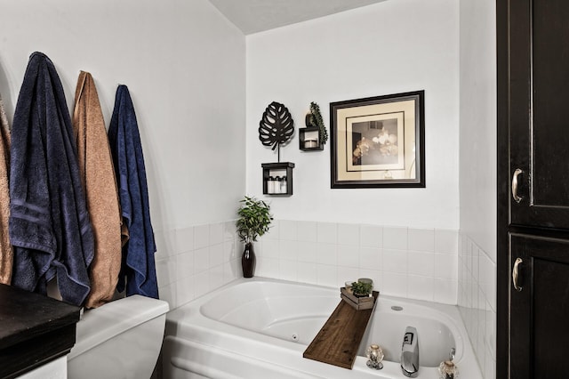 11847 Meadow Curv, Lindstrom, MN 55045 - bathroom with a jetted tub and toilet