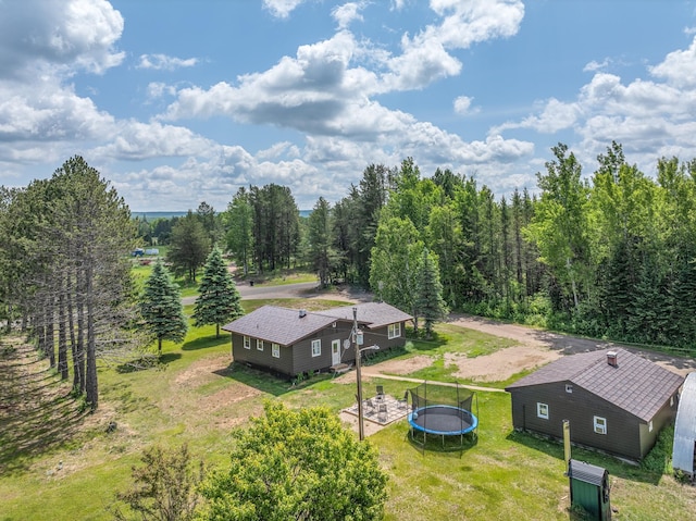 3507 Salo Rd, Waasa Twp, MN 55732 - aerial view of property and surrounding area