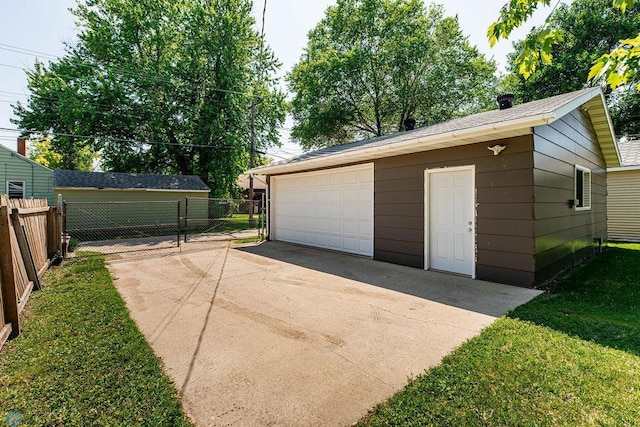 105 5th Ave W, West Fargo, ND 58078 - view of detached garage