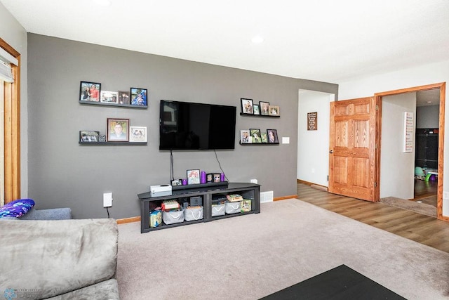 105 5th Ave W, West Fargo, ND 58078 - living area with carpet floors and recessed lighting