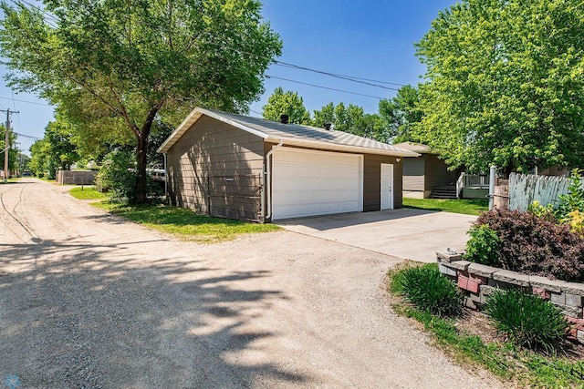 105 5th Ave W, West Fargo, ND 58078 - view of detached garage