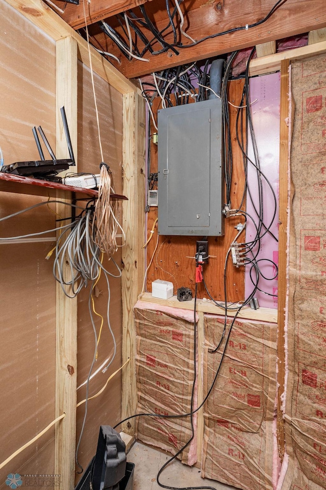 105 5th Ave W, West Fargo, ND 58078 - utility room with electric panel