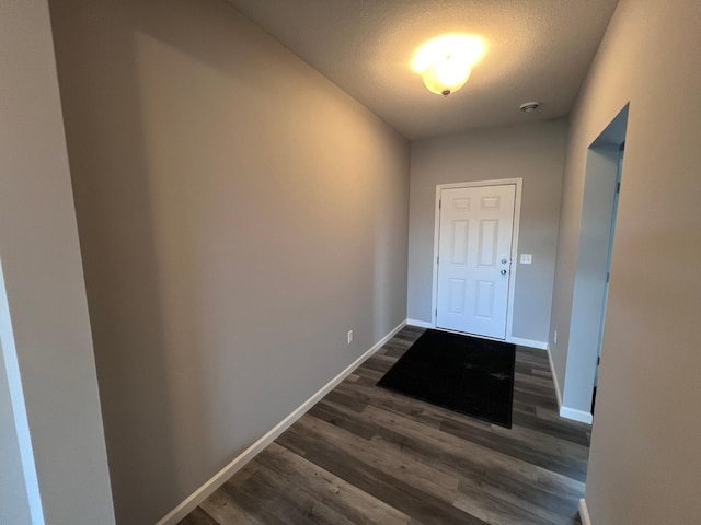 2488 Jacamar Ave NE, Saint Michael, MN 55376 - entryway with dark wood finished floors and a textured ceiling