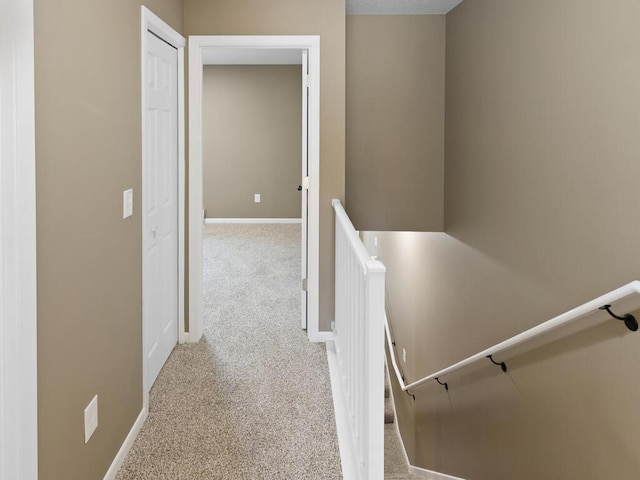 26161 8th St W, Zimmerman, MN 55398 - hall with an upstairs landing and carpet