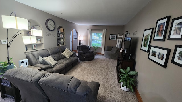 717 2nd Ave SW, Pipestone, MN 56164 - view of carpeted living room
