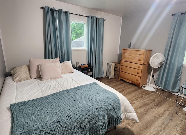 717 2nd Ave SW, Pipestone, MN 56164 - bedroom with radiator and wood finished floors