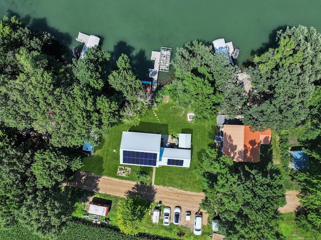 34 Shady Rest Rd, Lake Sarah Twp, MN 56132 - aerial overview of property's location