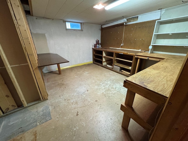 1204 Garflield Ave, Albert Lea, MN 56007 - basement with a workshop area