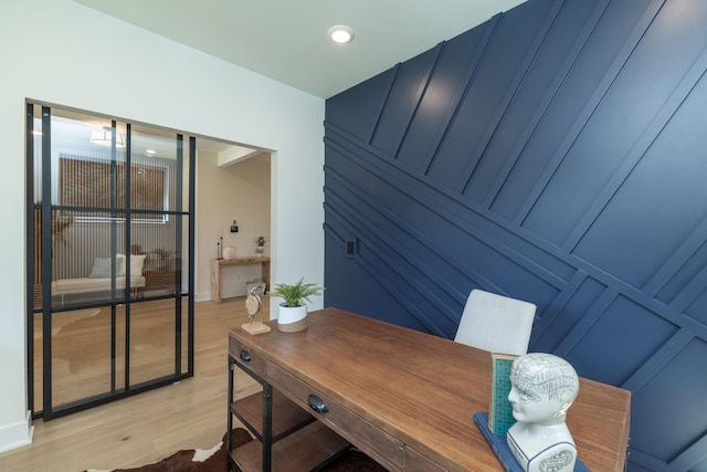 625 Ivy Falls Ave, Mendota Heights, MN 55118 - office space with light wood-style floors and recessed lighting