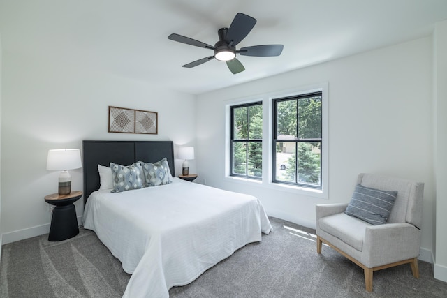 625 Ivy Falls Ave, Mendota Heights, MN 55118 - bedroom with carpet floors and ceiling fan