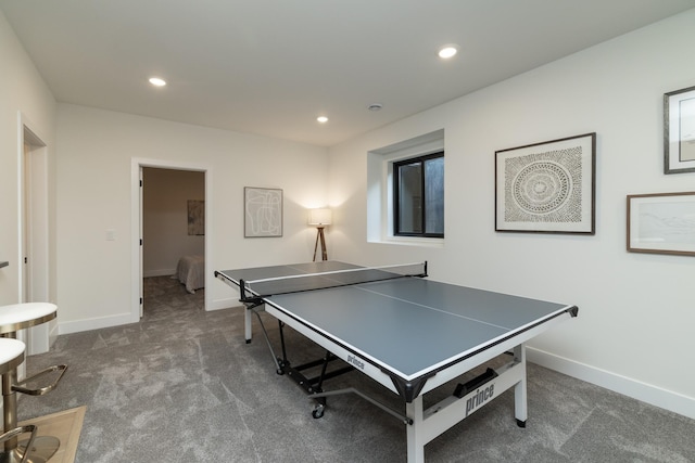 625 Ivy Falls Ave, Mendota Heights, MN 55118 - game room featuring carpet and recessed lighting