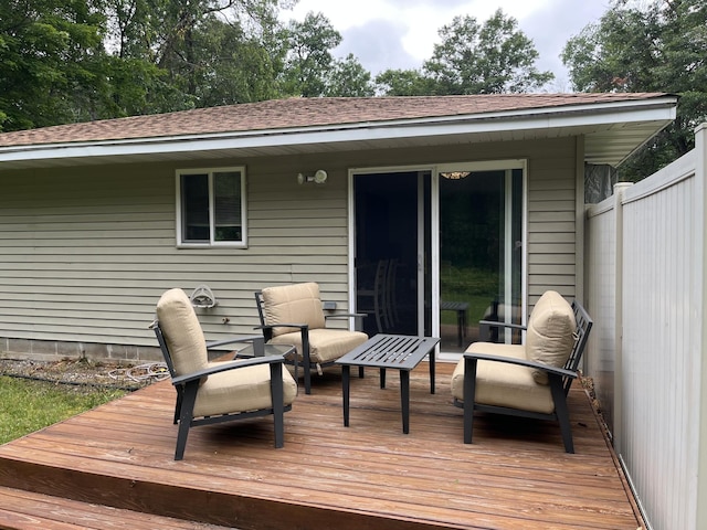 15965 Red Sand Cir, Brainerd, MN 56401 - view of deck