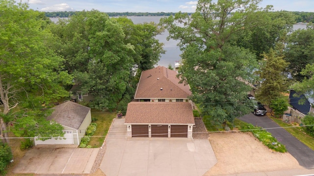9525 Shore Trl N, Forest Lake, MN 55025 - aerial view of property and surrounding area