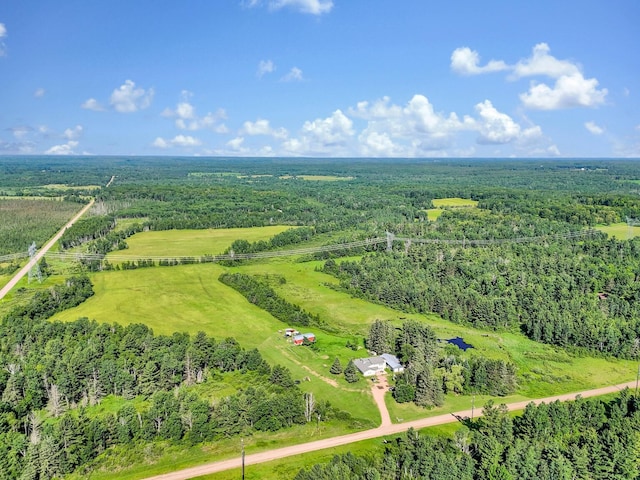 75309 Twin Oaks Rd, Bremen Twp, MN 55735 - aerial view of property's location featuring rural landscape