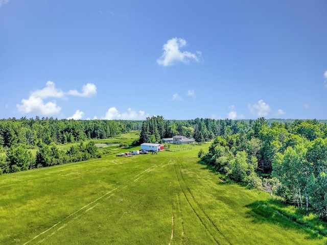 75309 Twin Oaks Rd, Bremen Twp, MN 55735 - view of rural area featuring a heavily wooded area