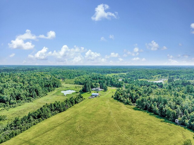 75309 Twin Oaks Rd, Bremen Twp, MN 55735 - overview of rural landscape featuring a heavily wooded area