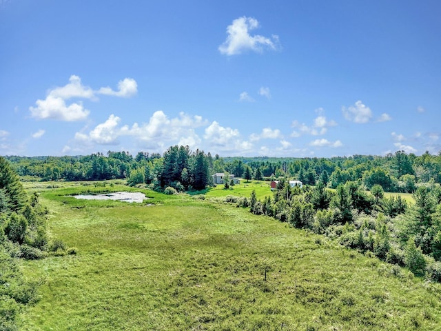 75309 Twin Oaks Rd, Bremen Twp, MN 55735 - aerial view of sparsely populated area with a heavily wooded area