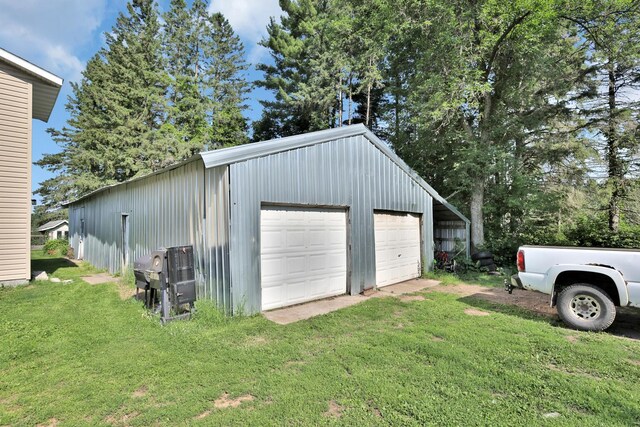 75309 Twin Oaks Rd, Bremen Twp, MN 55735 - view of detached garage
