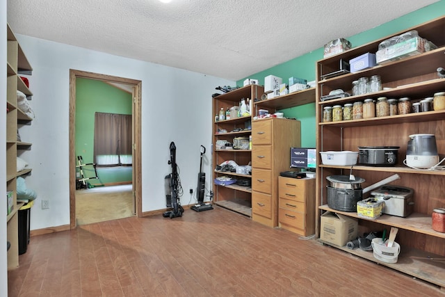 75309 Twin Oaks Rd, Bremen Twp, MN 55735 - office space featuring light wood finished floors and a textured ceiling