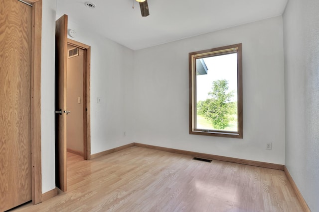 75309 Twin Oaks Rd, Bremen Twp, MN 55735 - empty room with light wood-style floors and baseboards