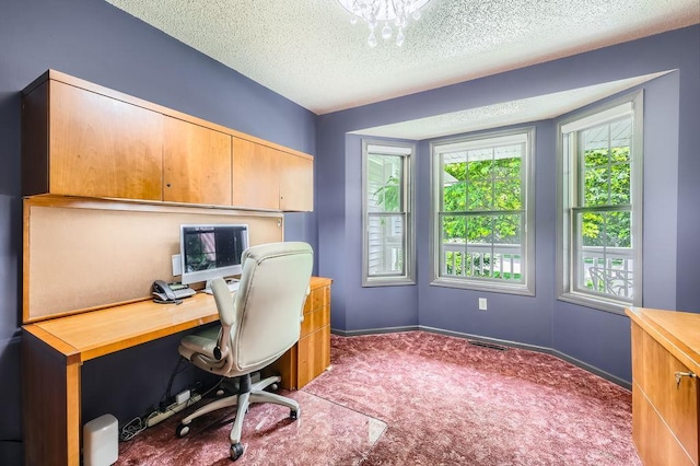 791 139th Ln NW, Andover, MN 55304 - carpeted office with a textured ceiling and baseboards