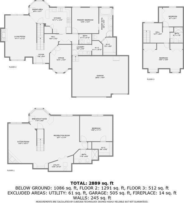 791 139th Ln NW, Andover, MN 55304 - view of floor plan / room layout