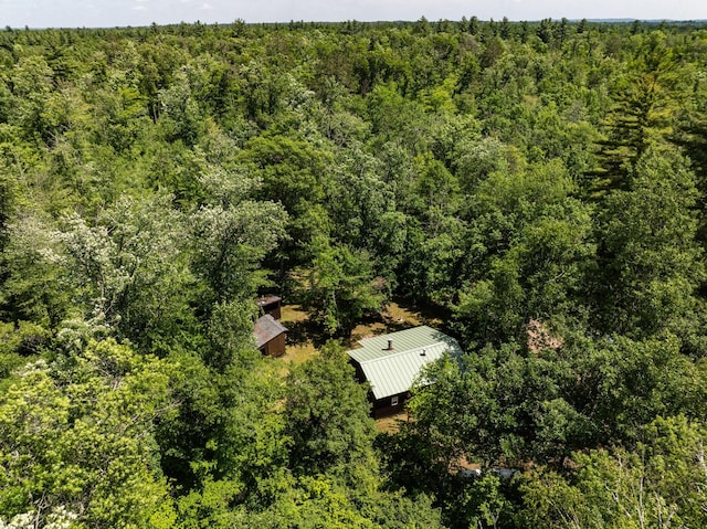 40936 Yost Rd, Emily, MN 56447 - aerial view of property and surrounding area with a heavily wooded area