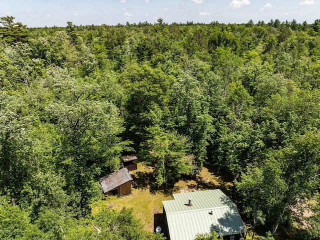 40936 Yost Rd, Emily, MN 56447 - aerial view of property and surrounding area with a forest