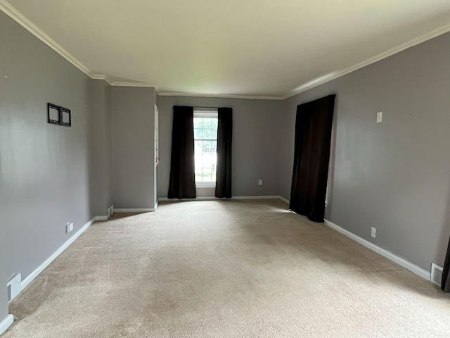 1304 3rd St NW, Austin, MN 55912 - empty room with ornamental molding and light colored carpet