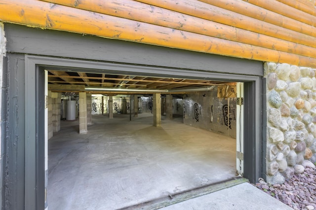26952 Alpha Ln, Center Twp, MN 56465 - garage with gas water heater