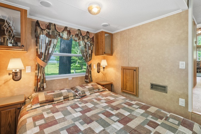 26952 Alpha Ln, Center Twp, MN 56465 - bedroom with ornamental molding
