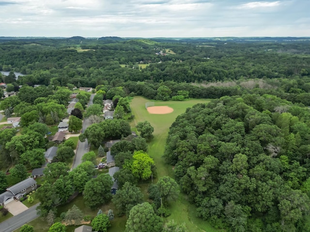 715 River Heights Rd SW, Menomonie, WI 54751 - drone / aerial view of a heavily wooded area