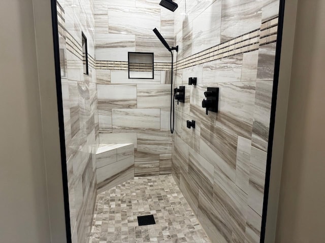 8766 Interlachen Rd, Lake Shore, MN 56468 - bathroom featuring tiled shower