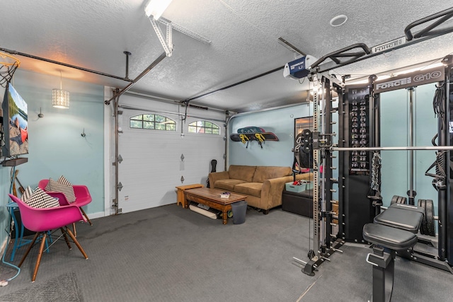640 3rd St N, Dassel, MN 55325 - garage featuring a garage door opener