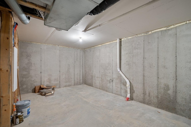 6430 Bluestem Cir, Corcoran, MN 55340 - view of unfinished basement