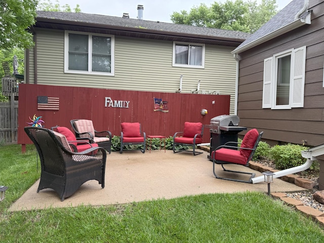 688 Miller Ave, Windom, MN 56101 - view of patio / terrace featuring grilling area