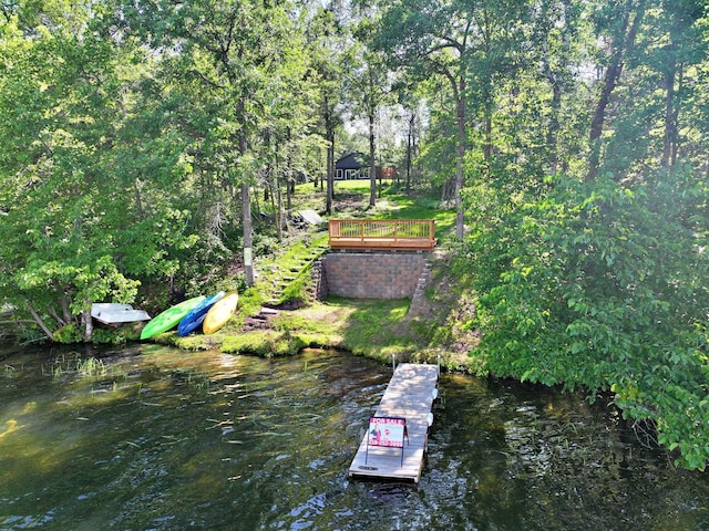 19566 Early Bird Dr, Park Rapids, MN 56470 - view of dock area