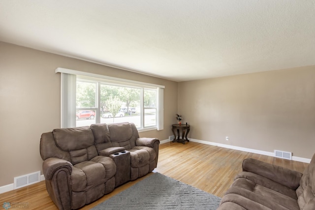 420 17th St S, Moorhead, MN 56560 - living room with light wood-type flooring and baseboards