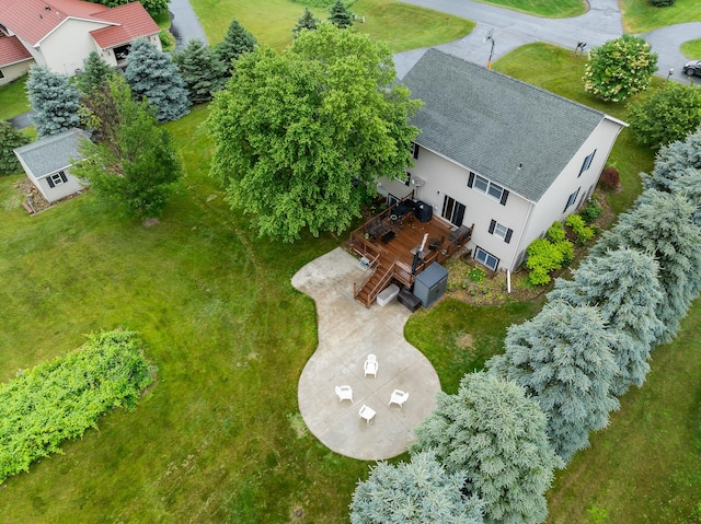 876 162nd St, Hammond, WI 54015 - view from above of property